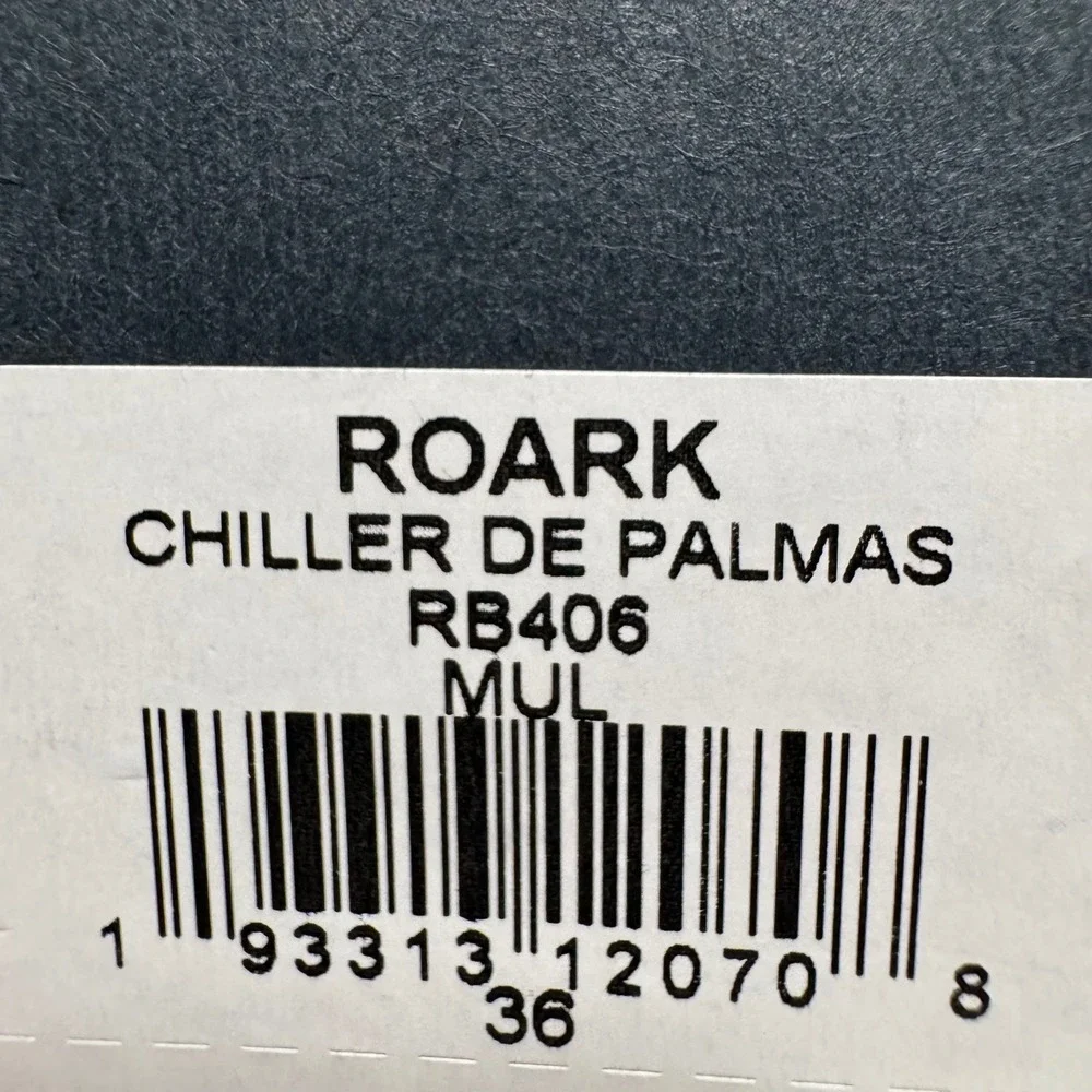 ROARK Chiller De‎ Palmas Board Shorts 36 Hemp Blend Floral Print Swim Trunks